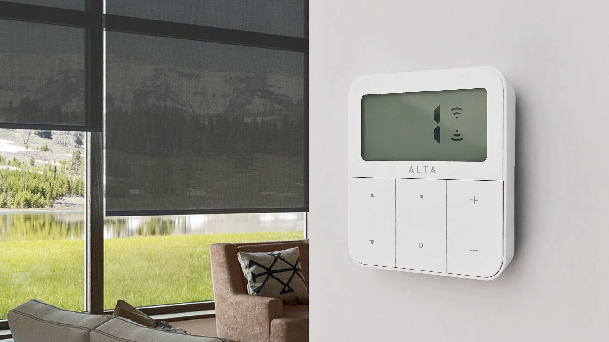 Alta BLISS automation wall switch control.